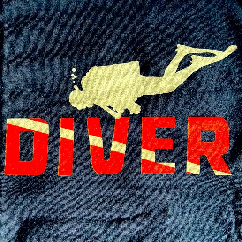 SCUBA Diver graphic Tshirt